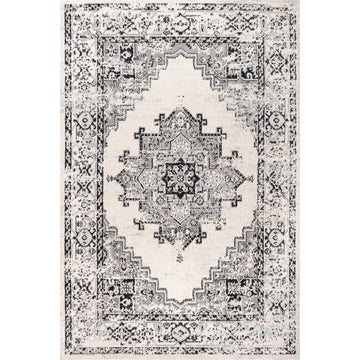 Inigo Cottage Medallion Area Rug